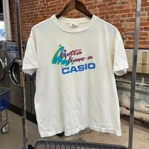 Vintage 80s casio gotta have a casio single stitch promo shirt